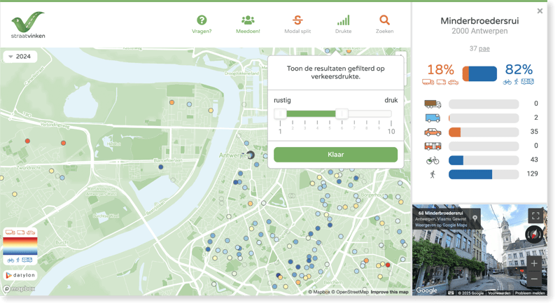 Data visualization for helping the environment
